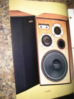 Kenwood LS Series A Speaker Brochure 1977  