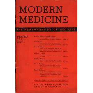    Modern Medicine, The Newsmagazine of Medicine Unknown Books