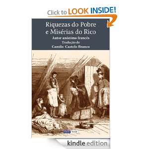 Riquezas do Pobre e Misérias do Rico (Portuguese Edition) Anonimo 