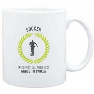    Mug White  Soccer MADE IN CANADA  Sports