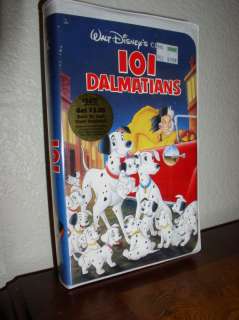 Walt Disneys 101 Dalmatians (VHS,NEW,Clam Shell) 717951263032  