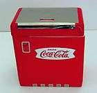 COCA COLA CANISTER Vending Machine Ceramic Coke Cookie or Snack Jar 