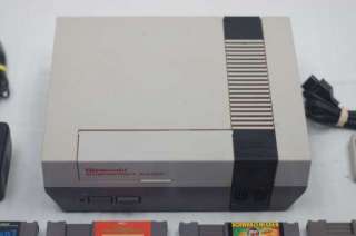 Nintendo NES Entertainment System Console Bundle + 7 Games ~ Super 