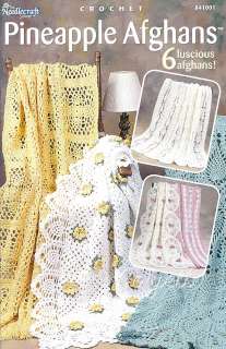Pineapple Afghans, lacy pineapple crochet patterns  