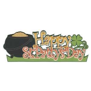  Happy St. Pattys Day Laser Die Cut Arts, Crafts & Sewing