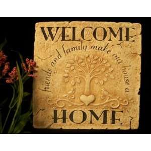  Inspirational `Home Welcome` Plaque