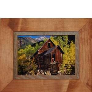  Rustic Frames 5x7 Alder Wood & Barnwood Frame   Sagebrush 
