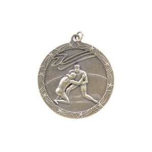 Shooting Star 2 1/2 Medal (Wrestling Trophy )  Sports 