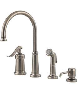 Price Pfister Ashfield Rustic Pewter Kitchen Faucet  Overstock