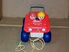 1973 Fisher Price Pull Along Toy Bouncing Buggy #122 With String