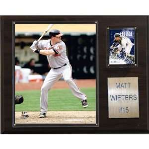  MLB Matt Wieters Baltimore Orioles Player Plaque: Home 