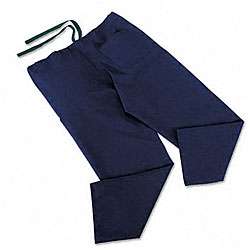 ComfortEase Midnight Blue Scrub Pants (Medium)  