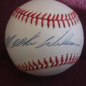  Mookie Wilson Signed Baseball   Bill Buckner ? Sports 