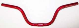 YOU ARE BUYING A NEW OLD STOCK RED BMX STYLE BICYCLE HANDLBARS