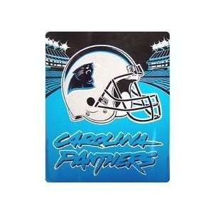Carolina Panthers NFL Micro Raschel Throw (Stadium Series) (50x60 