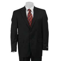 Austin Reed Mens Solid Black Suit  Overstock
