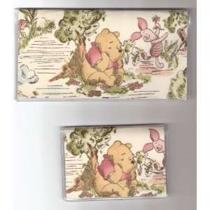   Set Made with Disney Pensive Winnie the Pooh Fabric 
