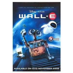 Wall E Original Movie Poster, 26.5 x 38.5 (2008) 
