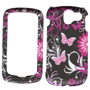 : Pink Butterflies Pantech Crux CDM8999 Verizon Case Cover Hard Phone 