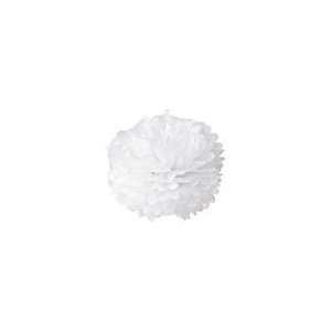  White 15 Inch Tissue Paper Pom Pom: Home & Kitchen