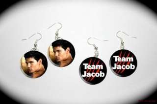 TWILIGHT Team Jacob werewolf 2 pairs of charm EARRINGS  