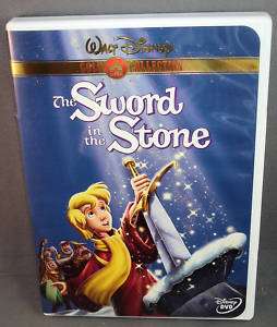Disneys THE SWORD in THE STONE Gold Collection DVD  