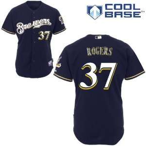 Mark Rogers Milwaukee Brewers Authentic Alternate Cool Base Jersey By 