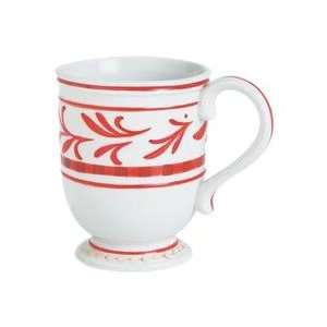  Fitz and Floyd Town & Country Mug (Red): Kitchen & Dining