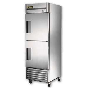  Commercial Freezer, 2 Half Door, 23 Cu. Ft., S/S Kitchen 