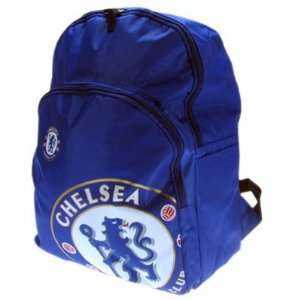 Chelsea Fc Football Club Nylon Backpack School Bag:  Sports 