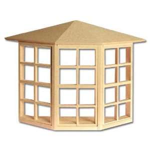  Dollhouse Miniature 24 Light Bay Window Toys & Games