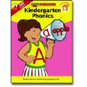 Carson Dellosa Publications CD 4521 Home Workbook Kindergarten Phonics