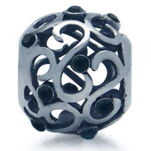 Crystal 925 Sterling Silver European Charms Bead  