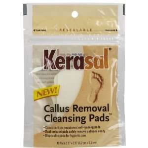  Kerasal Callus Removal Cleansing Pads 10ct Health 