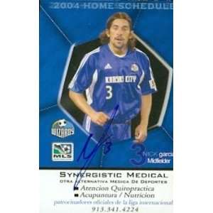   Soccer trading Card (MLS Soccer) 2004 Home Schedule