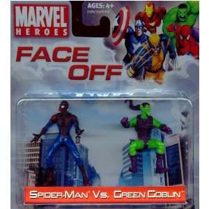    Marvel Heroes Spider Man vs. Green Goblin Face Off: Toys & Games