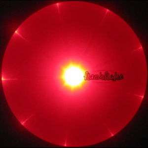 Red Flashflight 185 Ultimate Frisbee Light Up LED Disc  