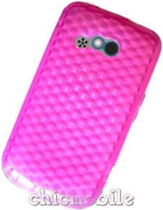 Charger + Screen + PINK TPU Case Cover 4 NET 10 LG 900G  