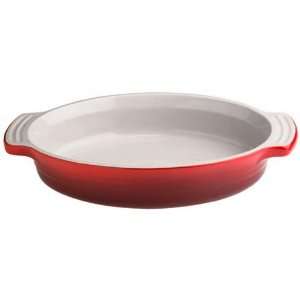  Le Creuset Stoneware 9 1/2Oval Baking Dish   Red