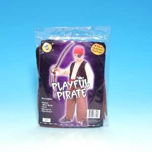   Little Boy Dress up Pirate Halloween   Children Costume: Toys & Games