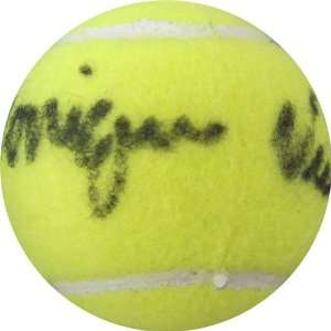  Monique Viele Autographed/Signed Tennis Ball: Sports 