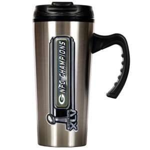   NFC Conference Champions Stainless Steel Travel Mug: Sports & Outdoors