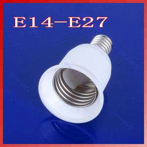 E14 to E27 Extend Base LED Light Bulb Lamp Adapter Converter New 
