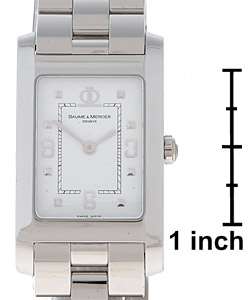 Baume & Mercier Hampton Classic Rectangular Watch  Overstock