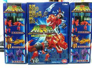 TRANSFORMERS DINO Figure Full Set of 3 Power Ranger  