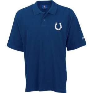   Indianapolis Colts Royal Blue Team Logo Pique Polo: Sports & Outdoors