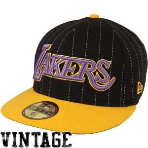  New Era Los Angeles Lakers 59Fifty Pin Script Fitted Hat 