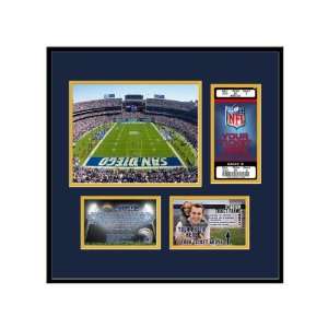    NFL Stadium Ticket Frame   San Diego Chargers: Sports & Outdoors