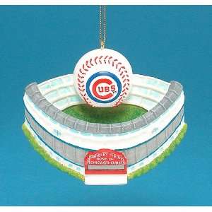 Club Pack of 12 MLB Chicago Cubs Wrigley Field with Baseball Christmas 
