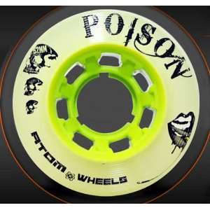   Ghost Green Roller Derby Speed Skating Replacement Wheels Sports